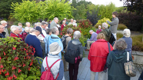 Sarah Chesters introducing Rosemoor